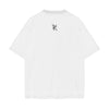 DRIPPING PAINT DOLL Unisex Loose Fit T-Shirt White Color - Rarileto