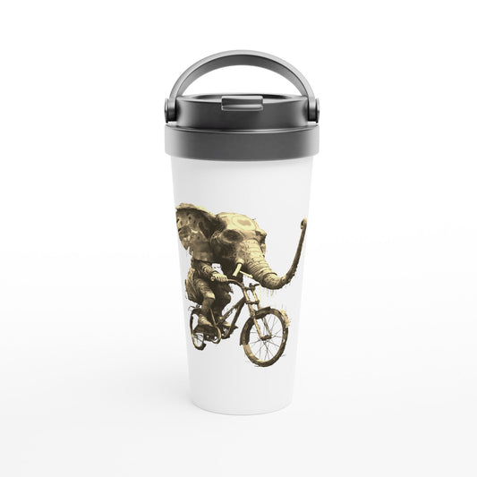 ELEPHANT CYCLING Travel Mug - Rarileto