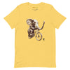 ELEPHANT Premium Crewneck T-Shirt in Maize Yellow - Rarileto - Front View