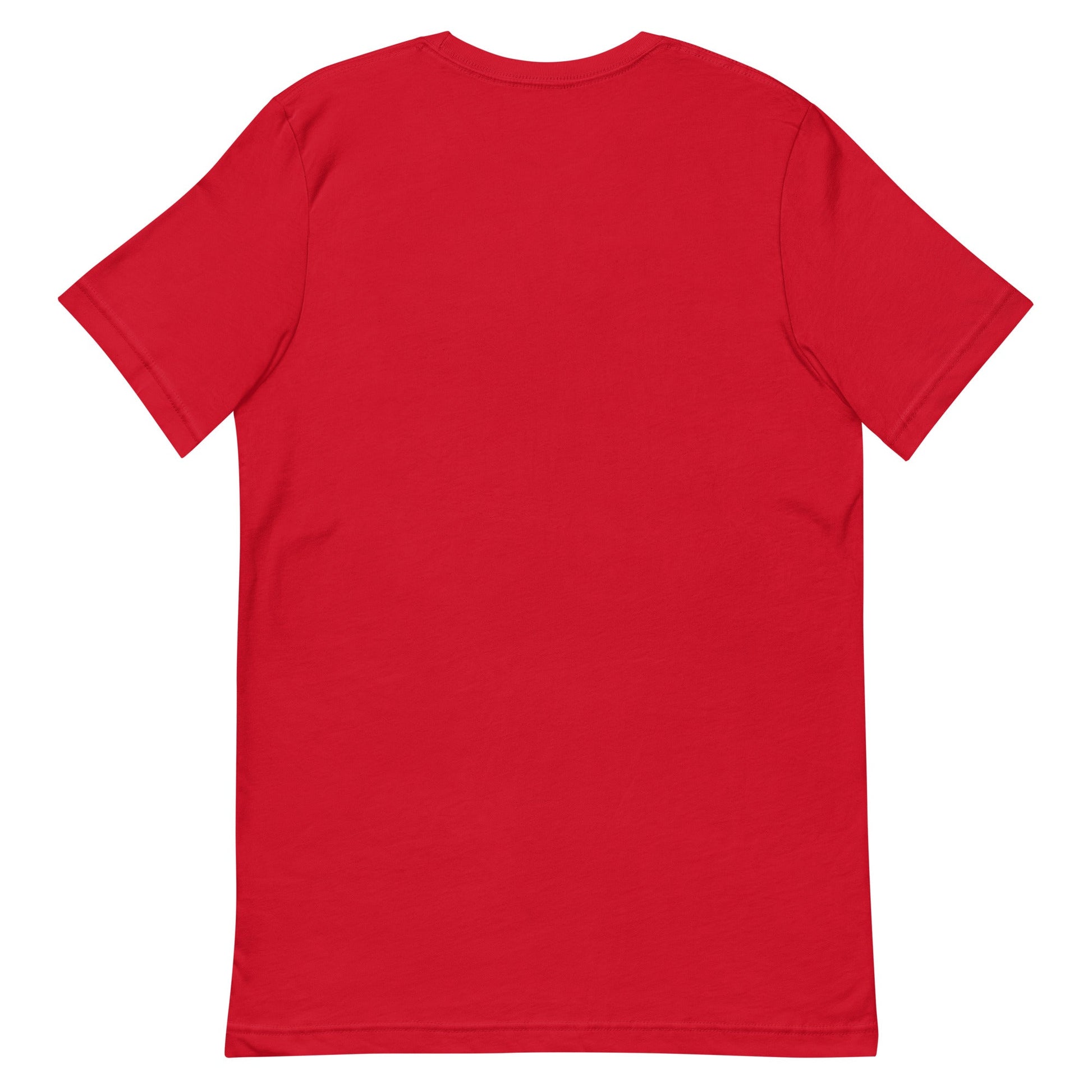 ELEPHANT Premium Crewneck T-Shirt in Red - Rarileto - Back View