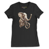 Front Black: ELEPHANT Premium Tee in Black - Front View