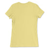 Back Yellow: ELEPHANT Premium Tee in Yellow - Back View