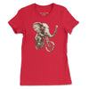 Front Red: ELEPHANT Premium Tee in Red - Front View