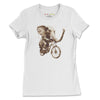 Front White: ELEPHANT Premium Tee in White - Front View