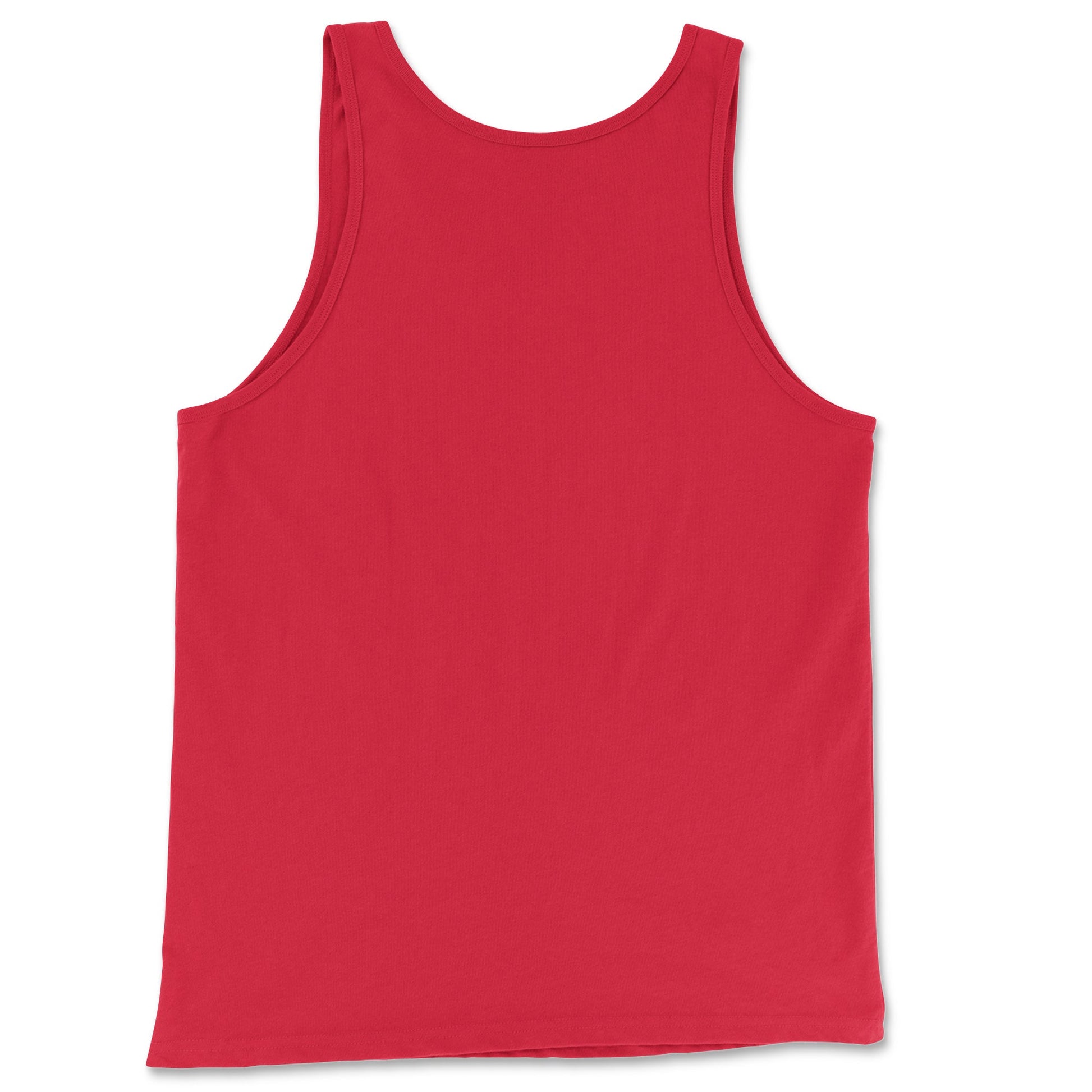 Back Red: ELEPHANT Tank Top in Red - Back View