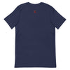 FAIRYTALE MOUSE Premium Crewneck T-Shirt in Navy - Rarileto - Back View