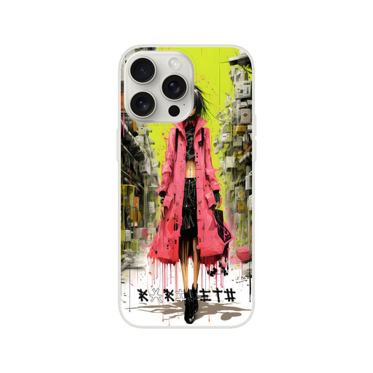 FASHION WALK GIRL iPhone 15 Cases - Rarileto