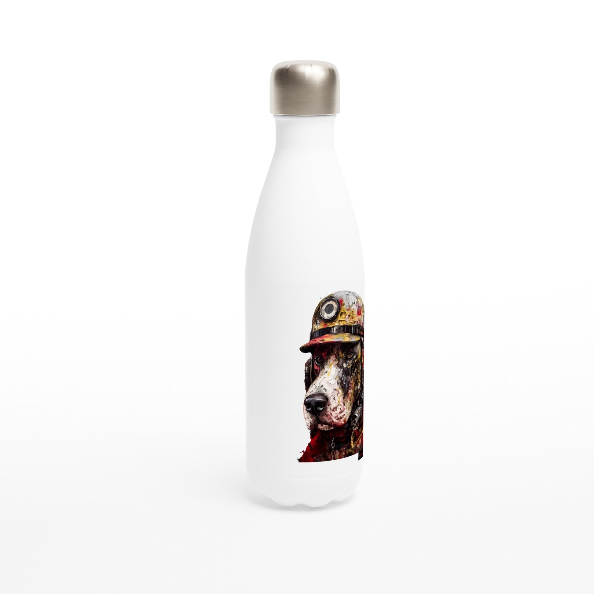 FIREFIGHTER DOG GLOW Water Bottle - Rarileto