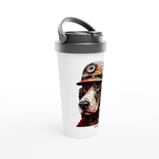 FIREFIGHTER DOG Travel Mug