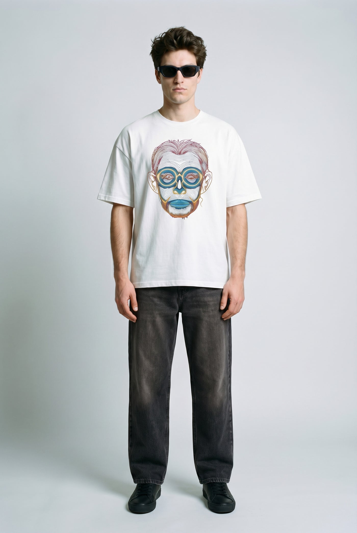 GLOWING DROP SHOULDER T-SHIRT