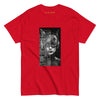 FUTURE CAT 2050 Classic T-Shirt in Red - Rarileto - Front View