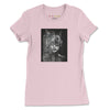 FUTURISTIC CAT WOMEN 2050 Premium Tee in Pink - Rarileto - Front View