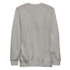 Back: FUTURISTIC MONKEY CHESS Sweatshirt in Gray