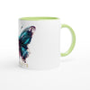 GLOWING BUTTERFLY Mug with Color Inside - Rarileto