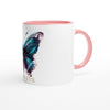 GLOWING BUTTERFLY Mug with Color Inside - Rarileto