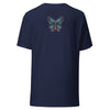 GLOWING BUTTERFLY Premium Crewneck T-Shirt - Rarileto