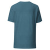 Teal Back Ghost View of GLOWING CAT Premium Crewneck T-Shirt