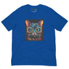 Front Royal: GLOWING CAT Premium Crewneck T-Shirt in Royal