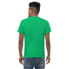 GOOSY Men's Classic T-Shirt in Irish Green - Rarileto - Back View on Model