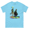 GOOSY Men's Classic T-Shirt in Sky - Rarileto - Front View