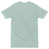 GOOSY Men’s Premium Heavyweight T-Shirt - Color Agave - Back View - Rarileto
