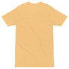 GOOSY Men’s Premium Heavyweight T-Shirt - Color Vintage Gold - Back View - Rarileto
