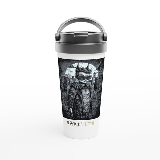 GOTHIC BOY STEEL Travel Mug - Rarileto