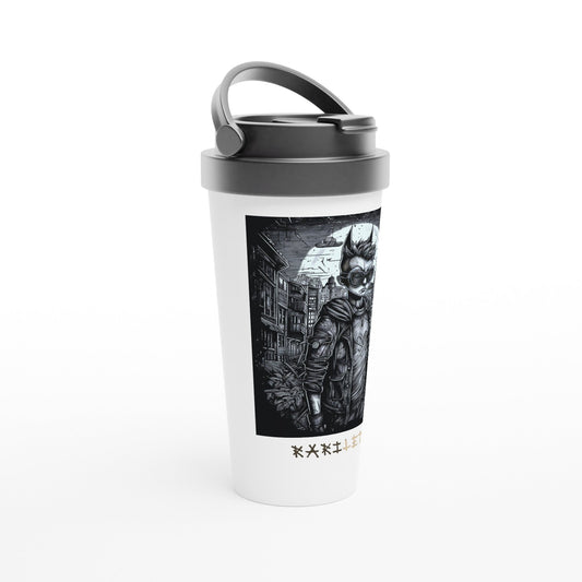 GOTHIC BOY STEEL Travel Mug - Rarileto