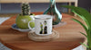 GREEN META ALIENS Enamel Mug - Rarileto - Mugs - Ceramic mug