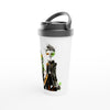 GREEN META ALIENS Travel Mug