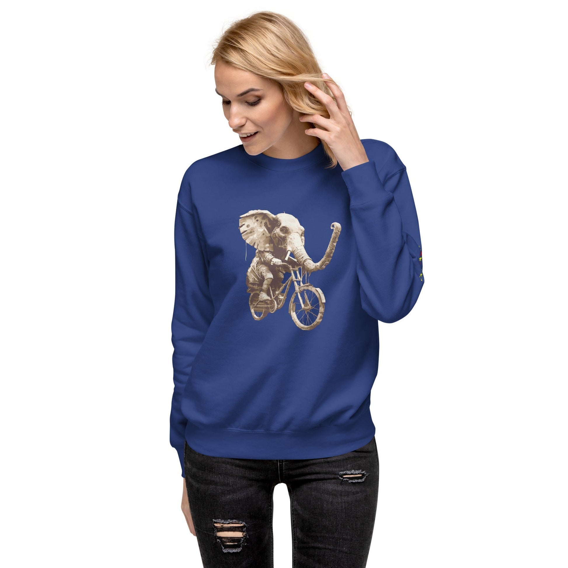 GRUNGE ELEPHANT Sweatshirt - Rarileto