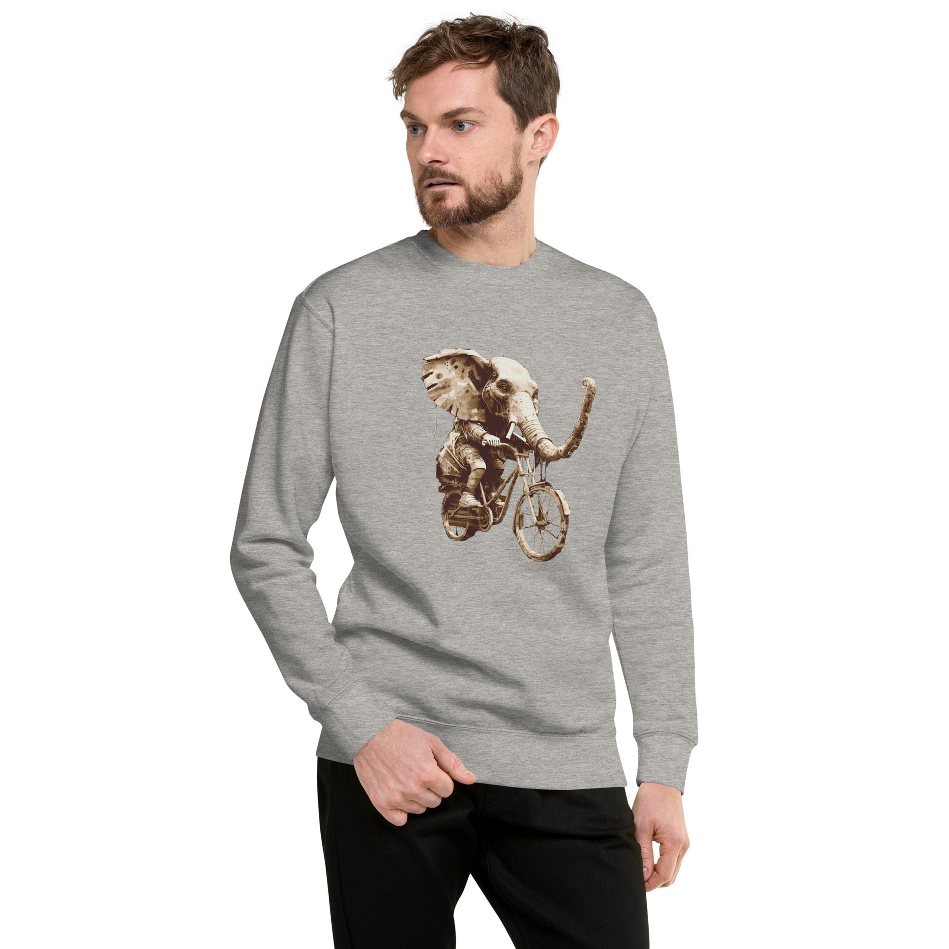 GRUNGE ELEPHANT Sweatshirt - Rarileto