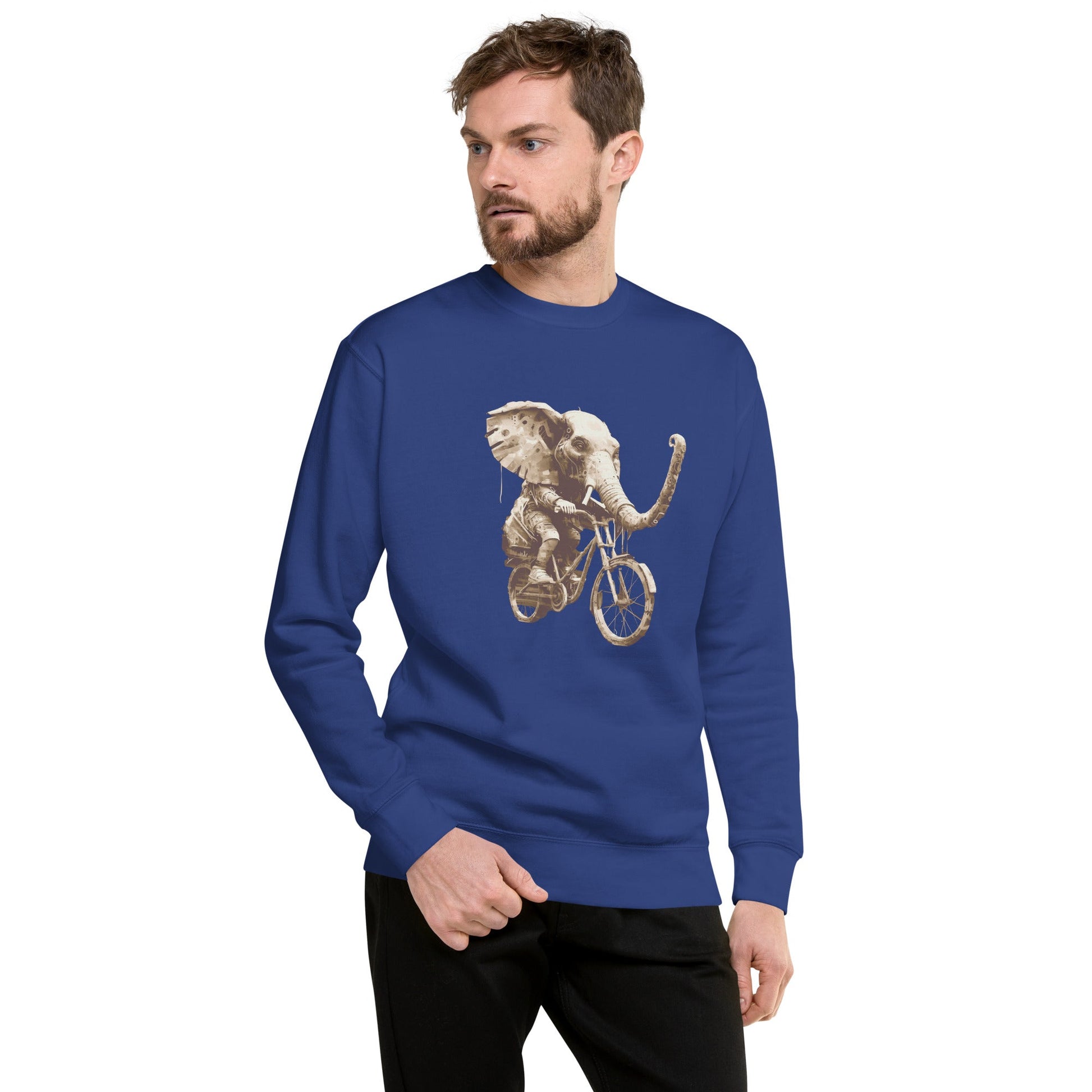 GRUNGE ELEPHANT Sweatshirt - Rarileto