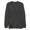 Back: GRUNGE ELEPHANT Sweatshirt in Charcoal Heather