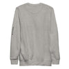 Back: GRUNGE ELEPHANT Sweatshirt in Carbon Grey