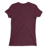 Back Maroon: INTELLECTUAL APE Premium Tee in Maroon - Back View