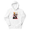 KAWAII CAT GIRL Hoodie in White - Rarileto - Front View