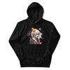 KAWAII CAT GIRL Hoodie in Black - Rarileto - Front View