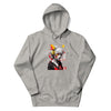 KAWAII CAT GIRL Hoodie in Carbon Grey - Rarileto - Front View