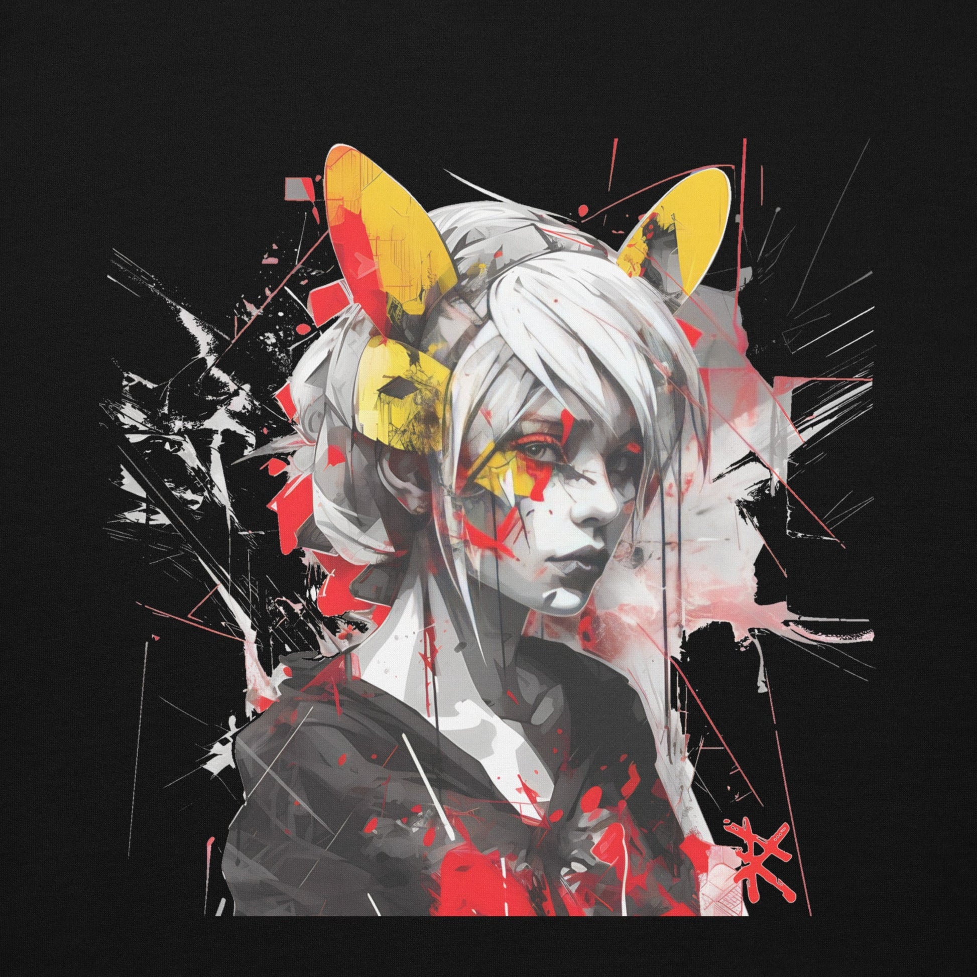 KAWAII CAT GIRL Hoodie - Rarileto