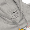 KAWAII CAT GIRL Hoodie in Carbon Grey - Rarileto - Neck Detail Front View