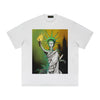 LIBERTY Earth Tone Heavyweight Loose Fit T-Shirt - Rarileto - white - Front View