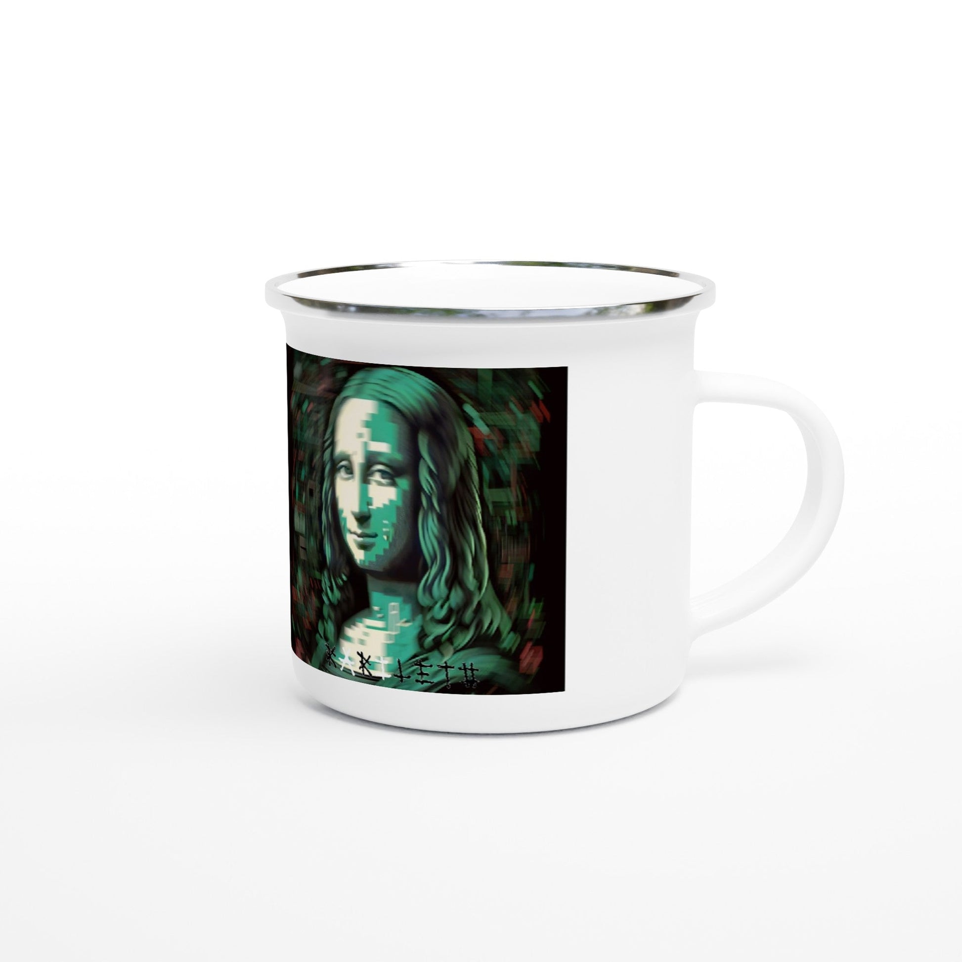 LUCID MONA LISA Enamel Mug