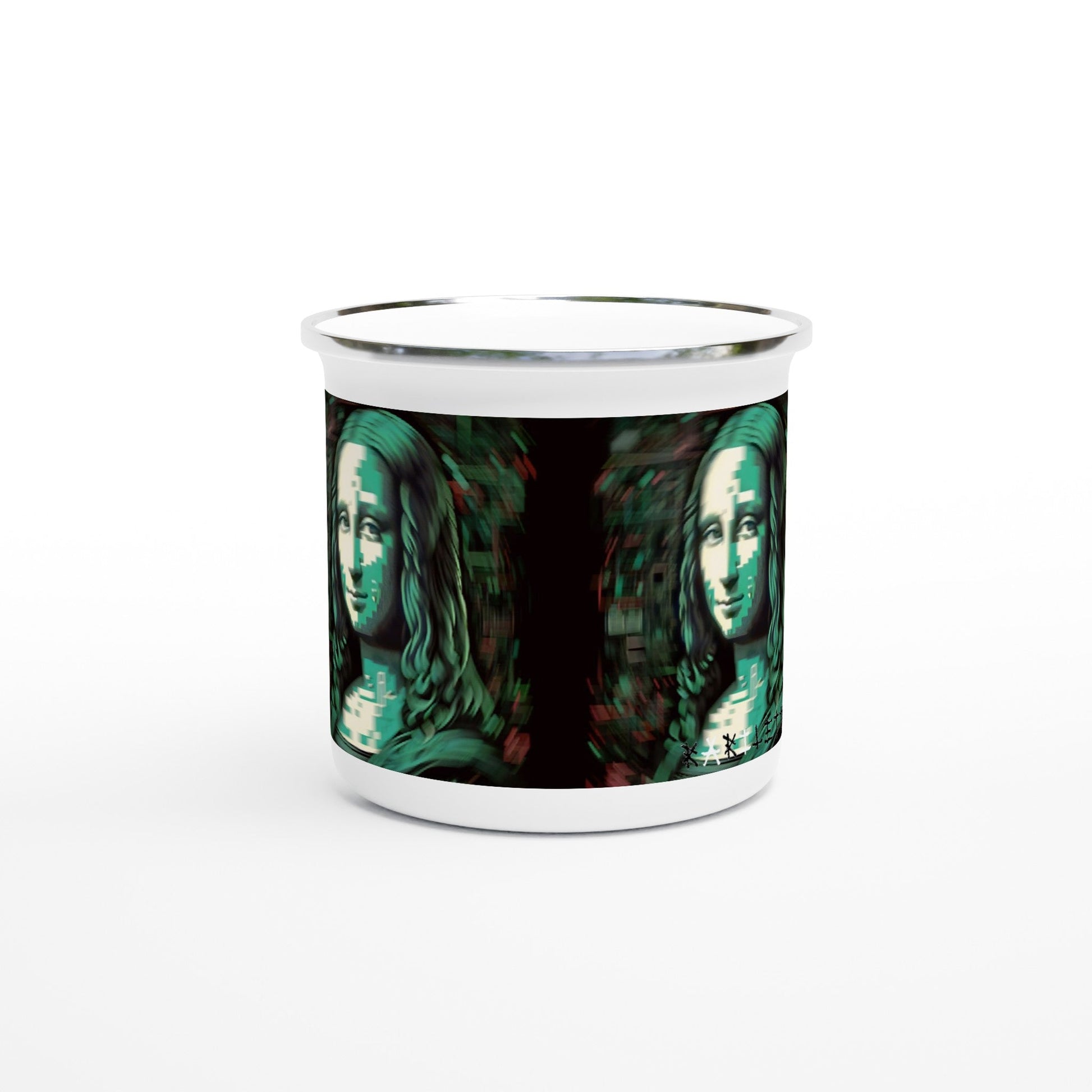 LUCID MONA LISA Enamel Mug