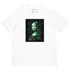 White Front View of LUCID MONA LISA Premium Crewneck T-Shirt