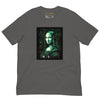 Asphalt Front View of LUCID MONA LISA Premium Crewneck T-Shirt