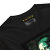 Black Neck Front View of LUCID MONA LISA Premium Crewneck T-Shirt