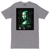 LUCID MONA LISA Premium Heavyweight T-Shirt - Color Carbon Grey - Front View - Rarileto
