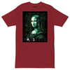 LUCID MONA LISA Premium Heavyweight T-Shirt - Color Brick Red - Front View - Rarileto
