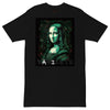 LUCID MONA LISA Premium Heavyweight T-Shirt - Color Black - Front View - Rarileto
